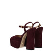 Stuart Weitzman Red Leather Platforms Stuart Weitzman