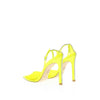 Stuart Weitzman Yellow Pvc Stiletto Heels Sandals Stuart Weitzman