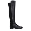 Stuart Weitzman Black Leather Over The Knee Stuart Weitzman