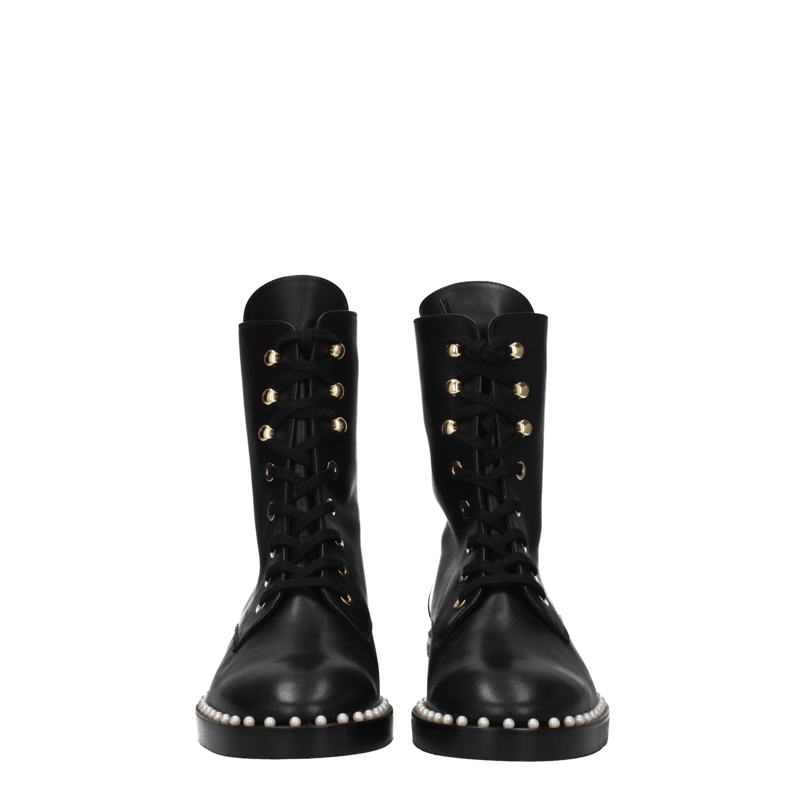 Stuart Weitzman Black Leather Ankle Boots Stuart Weitzman