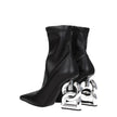 Dolce & Gabbana Black Leather Ankle Boots Dolce & Gabbana