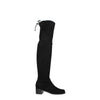 Stuart Weitzman Black Leather Over The Knee Stuart Weitzman