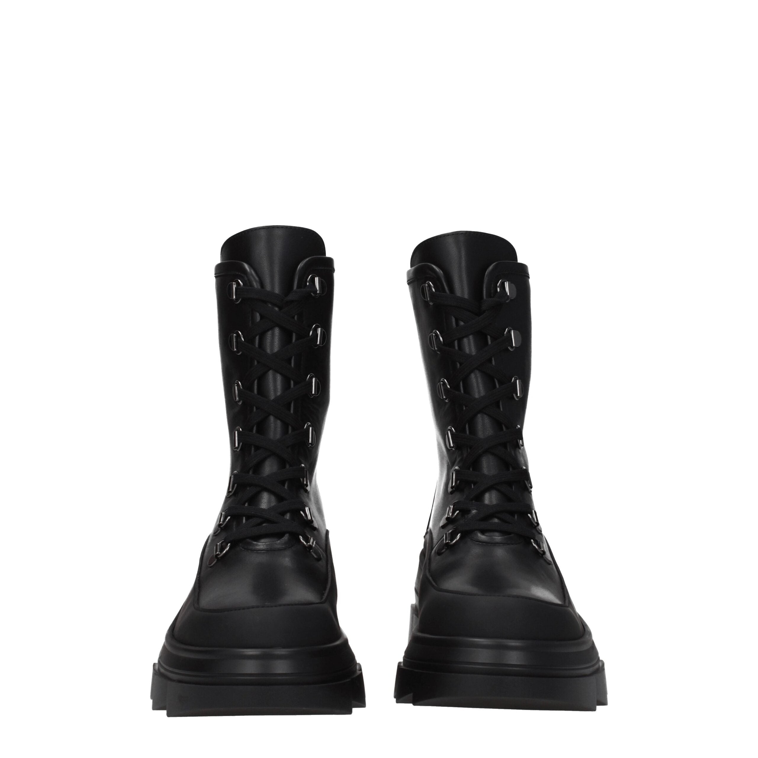 Stuart Weitzman Black Leather Ankle Boots Stuart Weitzman