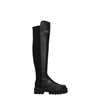 Stuart Weitzman Black Leather Over The Knee Stuart Weitzman