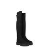 Stuart Weitzman Black Leather Over The Knee Stuart Weitzman