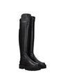 Stuart Weitzman Black Leather Over The Knee Stuart Weitzman