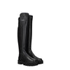 Stuart Weitzman Black Leather Over The Knee Stuart Weitzman