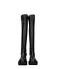 Stuart Weitzman Black Leather Over The Knee Stuart Weitzman
