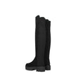 Stuart Weitzman Black Leather Over The Knee Stuart Weitzman