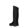 Stuart Weitzman Black Leather Over The Knee Stuart Weitzman