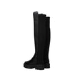 Stuart Weitzman Black Leather Over The Knee Stuart Weitzman