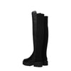 Stuart Weitzman Black Leather Over The Knee Stuart Weitzman