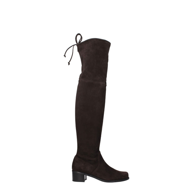 Stuart Weitzman Brown Leather Over The Knee Stuart Weitzman