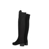 Stuart Weitzman Black Leather Over The Knee Stuart Weitzman