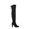 Stuart Weitzman Black Leather Over The Knee Stuart Weitzman