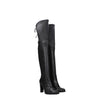 Stuart Weitzman Black Leather Over The Knee Stuart Weitzman