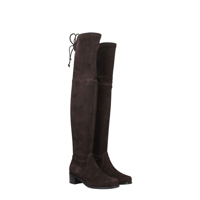 Stuart Weitzman Brown Leather Over The Knee Stuart Weitzman