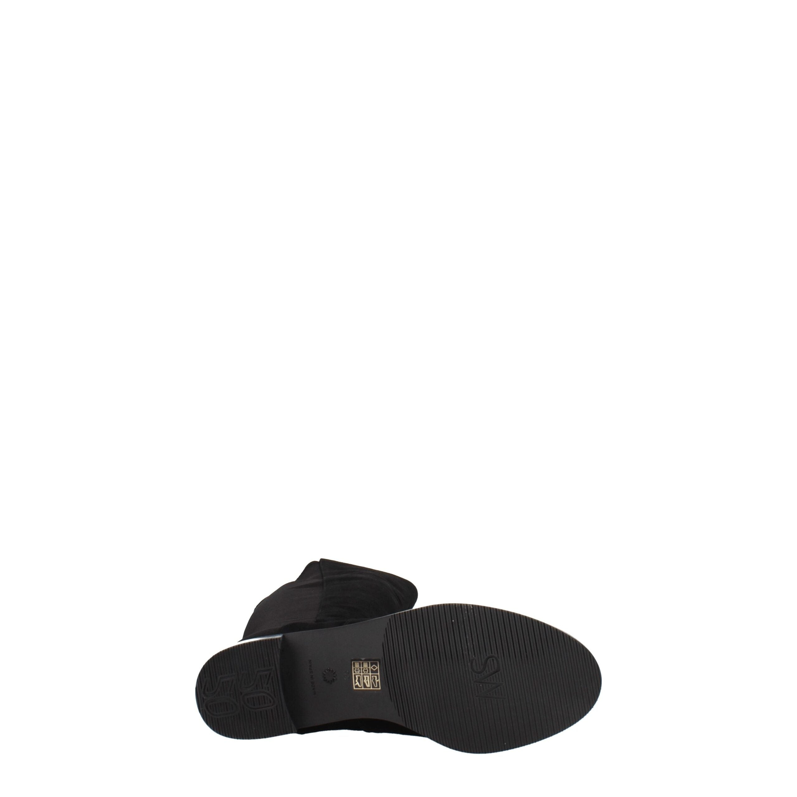 Stuart Weitzman Black Leather Over The Knee Stuart Weitzman