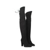 Stuart Weitzman Black Leather Over The Knee Stuart Weitzman