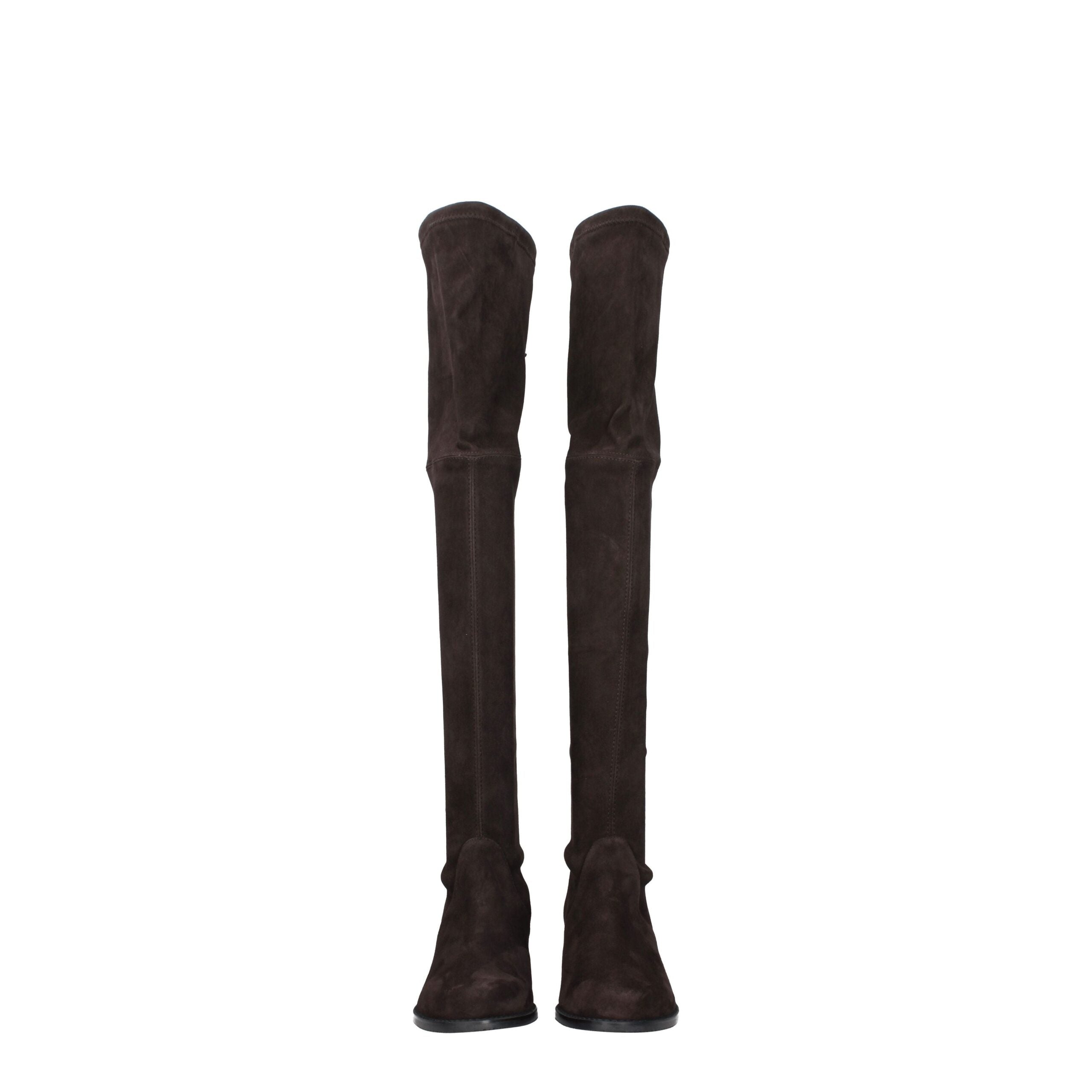 Stuart Weitzman Brown Leather Over The Knee Stuart Weitzman