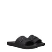 Lanvin Black Cotton Slippers Sandals Lanvin