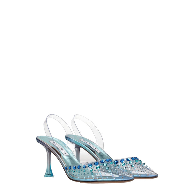 Aquazzura Transparent Pvc Stiletto Heels Sandals Aquazzura