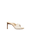 Jacquemus Beige Fabric Stiletto Heels Sandals Jacquemus