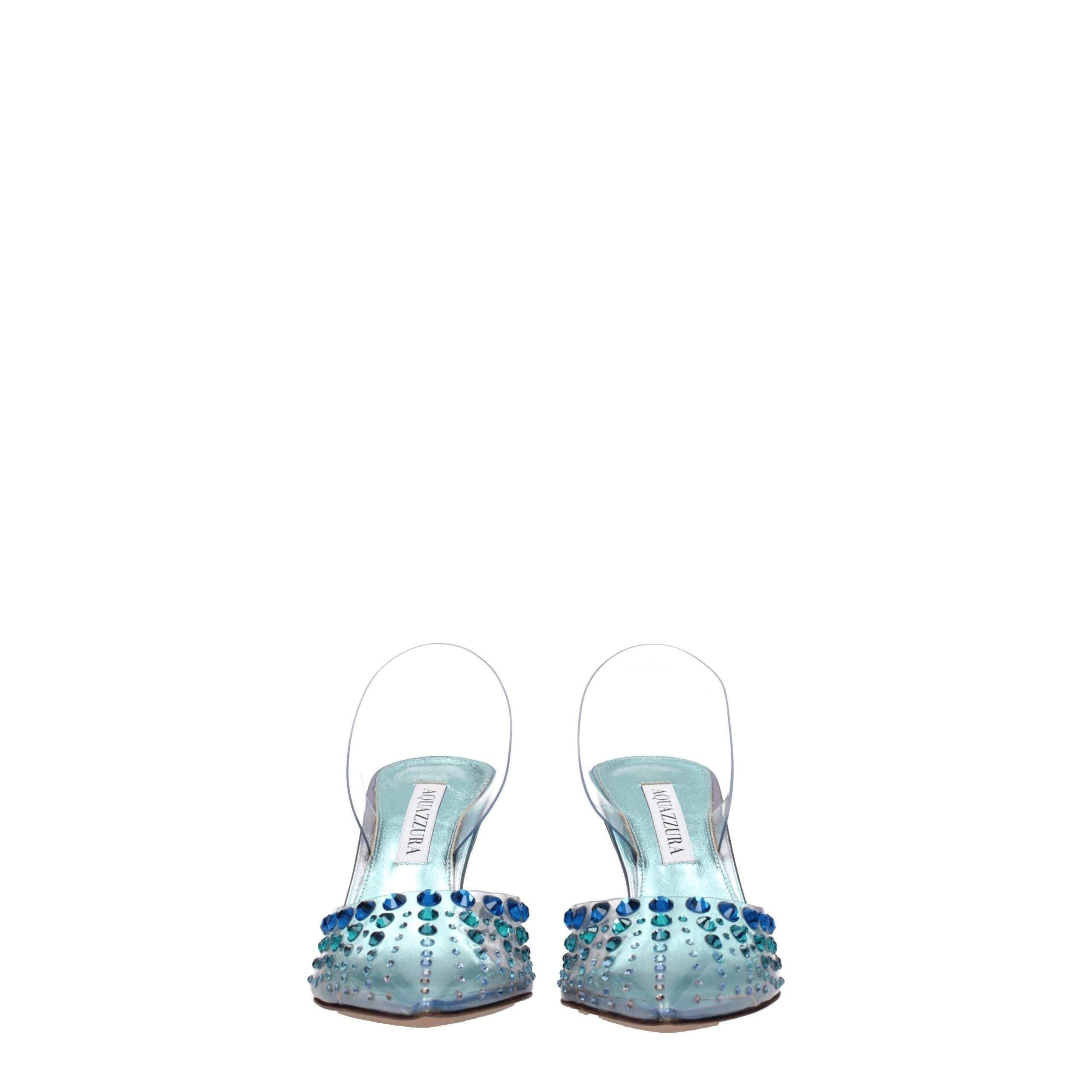 Aquazzura Transparent Pvc Stiletto Heels Sandals Aquazzura