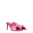 Jacquemus Pink Leather Stiletto Heels Sandals Jacquemus