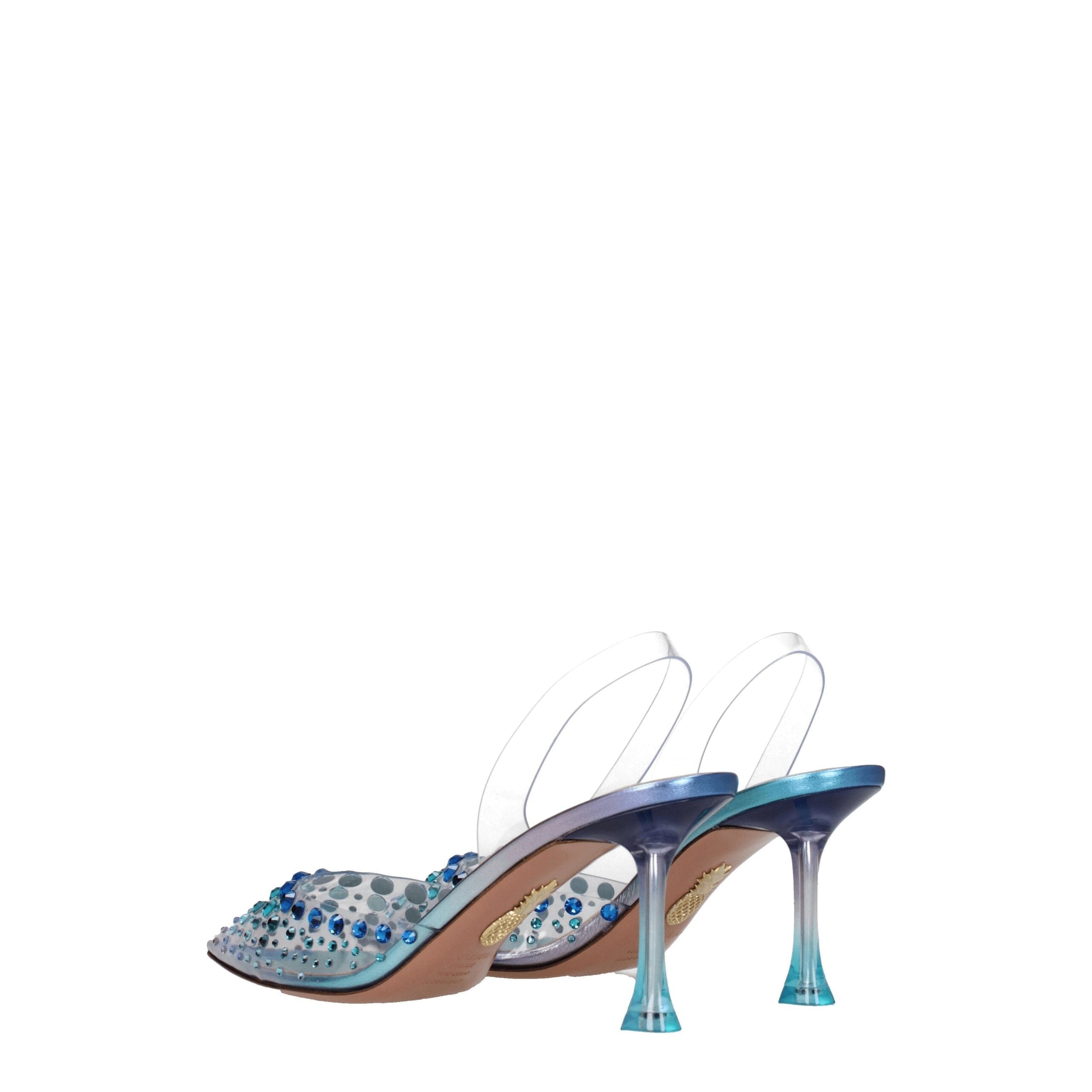 Aquazzura Transparent Pvc Stiletto Heels Sandals Aquazzura