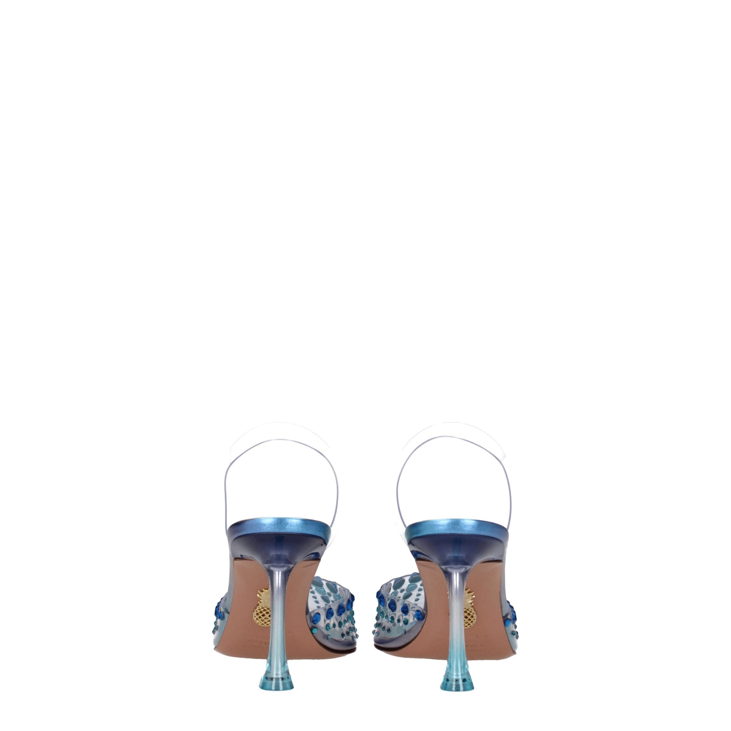 Aquazzura Transparent Pvc Stiletto Heels Sandals Aquazzura