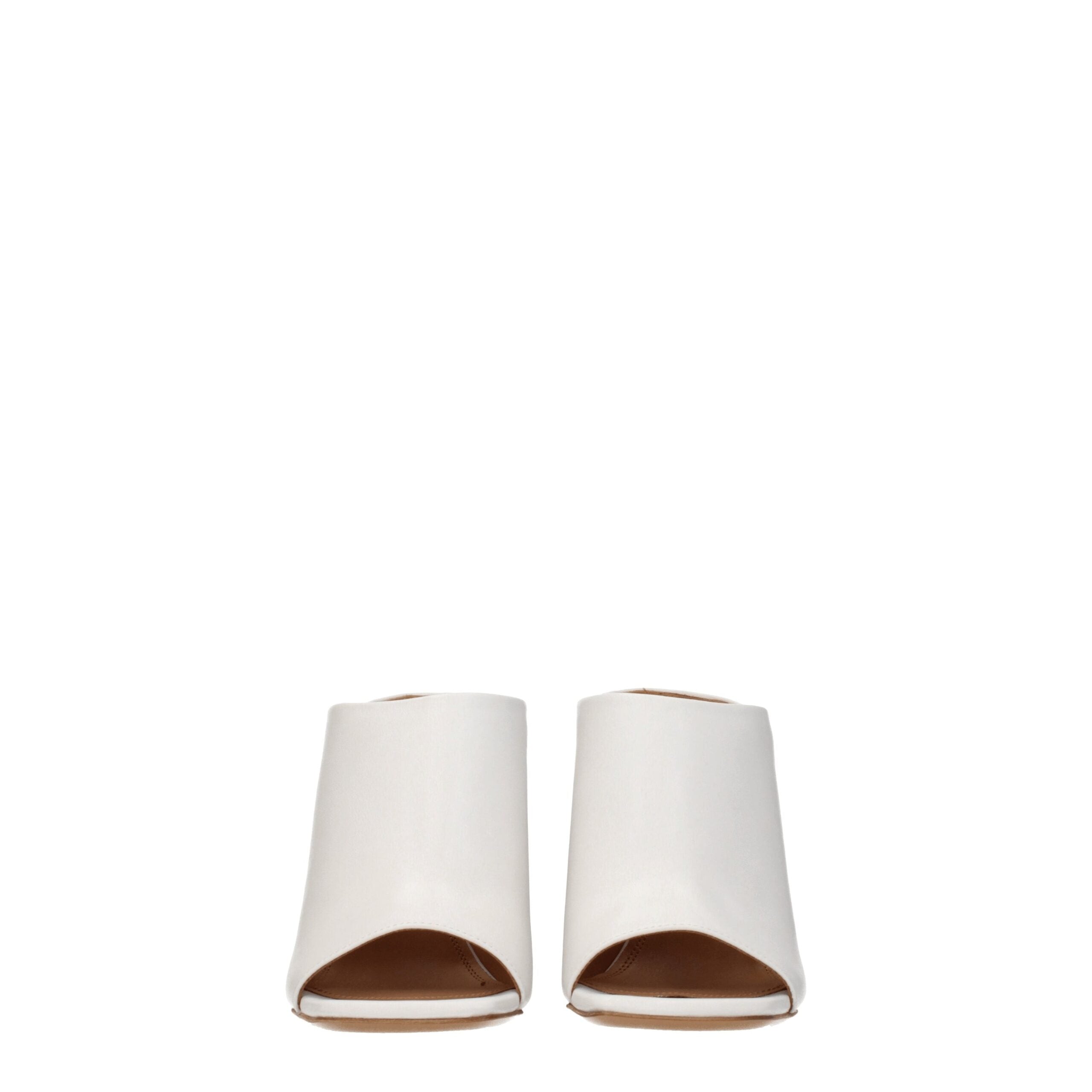 Off-White White Leather Platforms Off-White