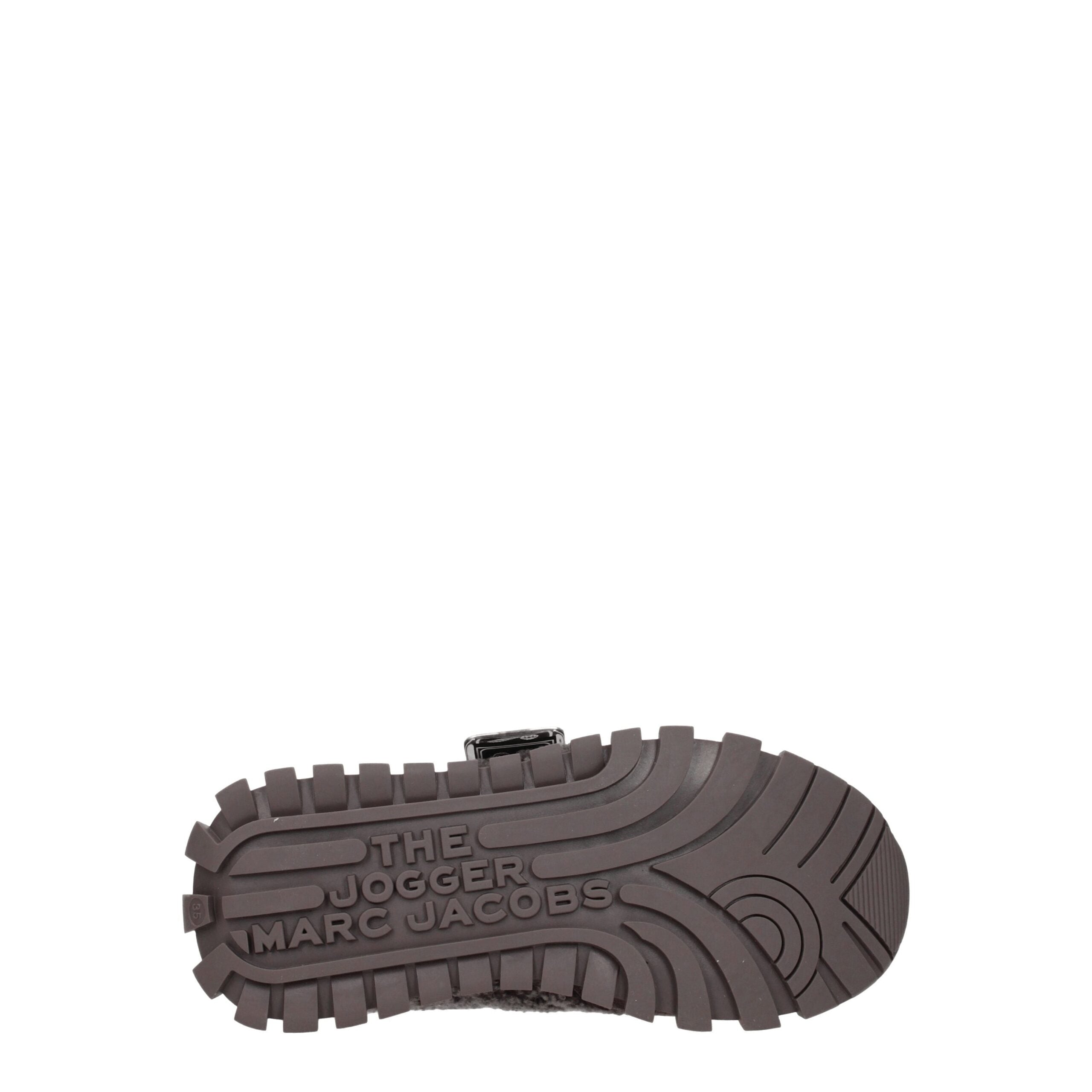 Marc Jacobs Gray Fur Chunky Sneakers Marc Jacobs