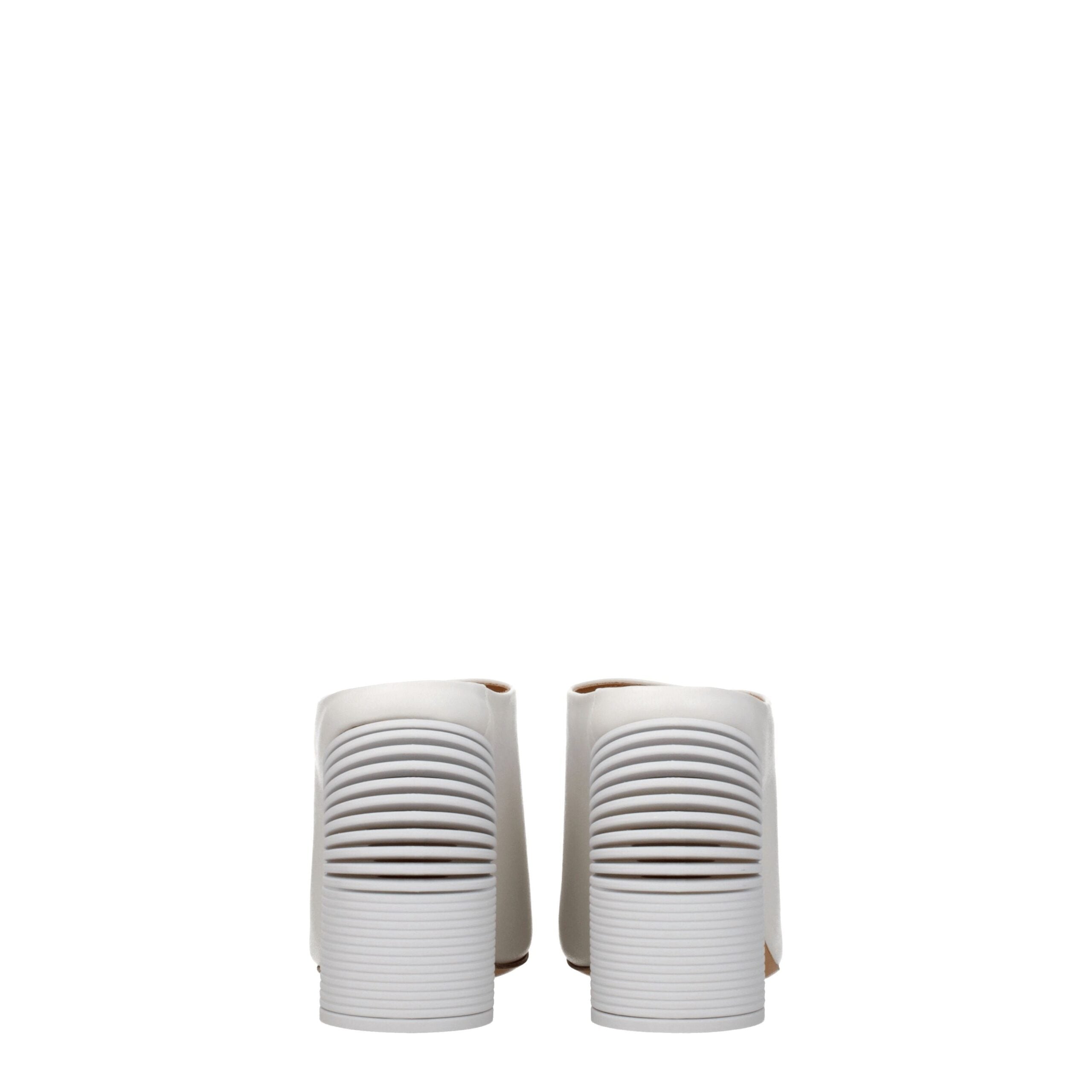 Off-White White Leather Platforms Off-White