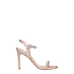 Stuart Weitzman Pink Satin Stiletto Heels Sandals Stuart Weitzman