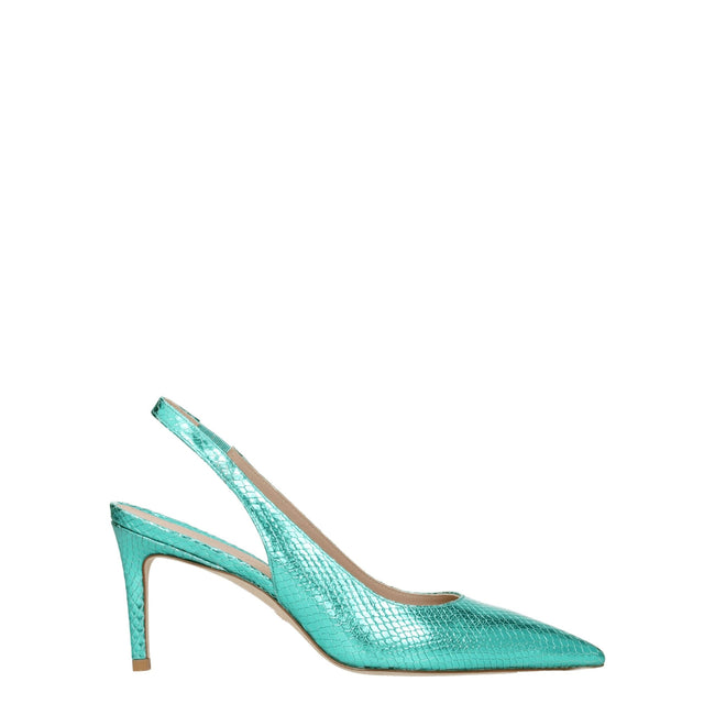 Stuart Weitzman Green Leather High Heel Pumps Stuart Weitzman