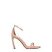 Lanvin Pink Leather Stiletto Heels Sandals Lanvin
