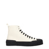 Jil Sander Beige Fabric High Tops Jil Sander