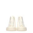 Jil Sander Beige Fabric High Tops Jil Sander
