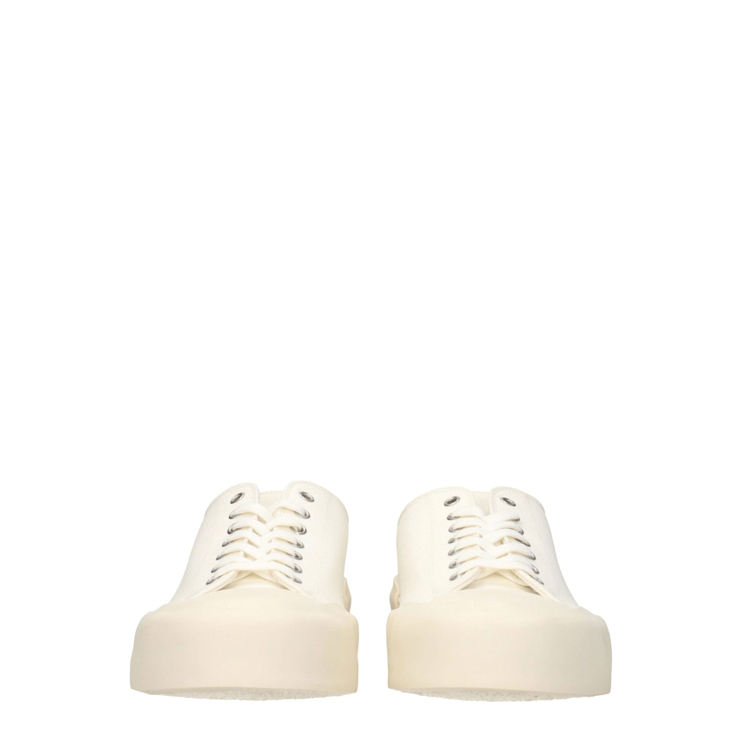 Jil Sander Beige Fabric Low Tops Jil Sander