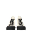 Jil Sander Beige Fabric High Tops Jil Sander