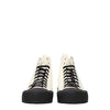 Jil Sander Beige Fabric High Tops Jil Sander