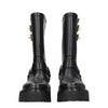 Celine Gold Leather Ankle Boots Celine