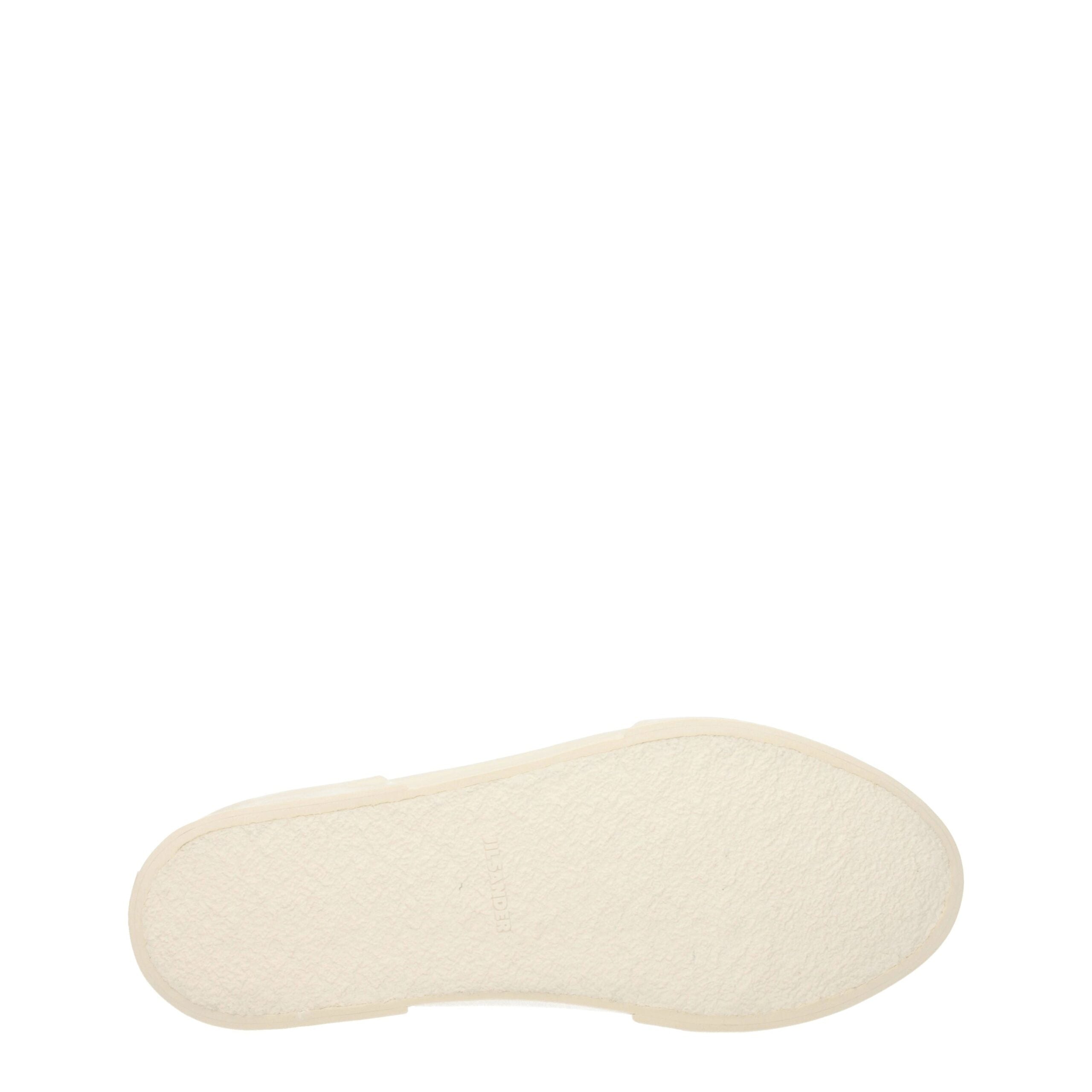 Jil Sander Beige Fabric Low Tops Jil Sander