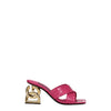 Dolce & Gabbana Pink Leather Platforms Dolce & Gabbana