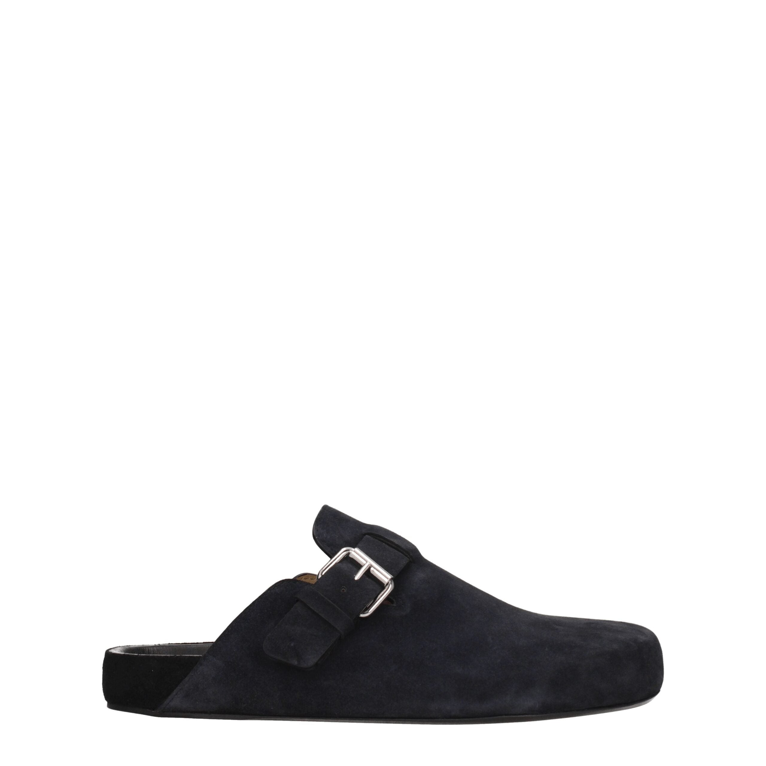 Isabel Marant Black Leather Slippers Sandals Isabel Marant