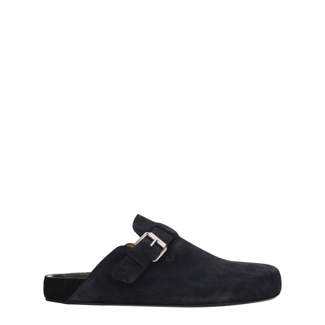 Isabel Marant Black Leather Slippers Sandals Isabel Marant