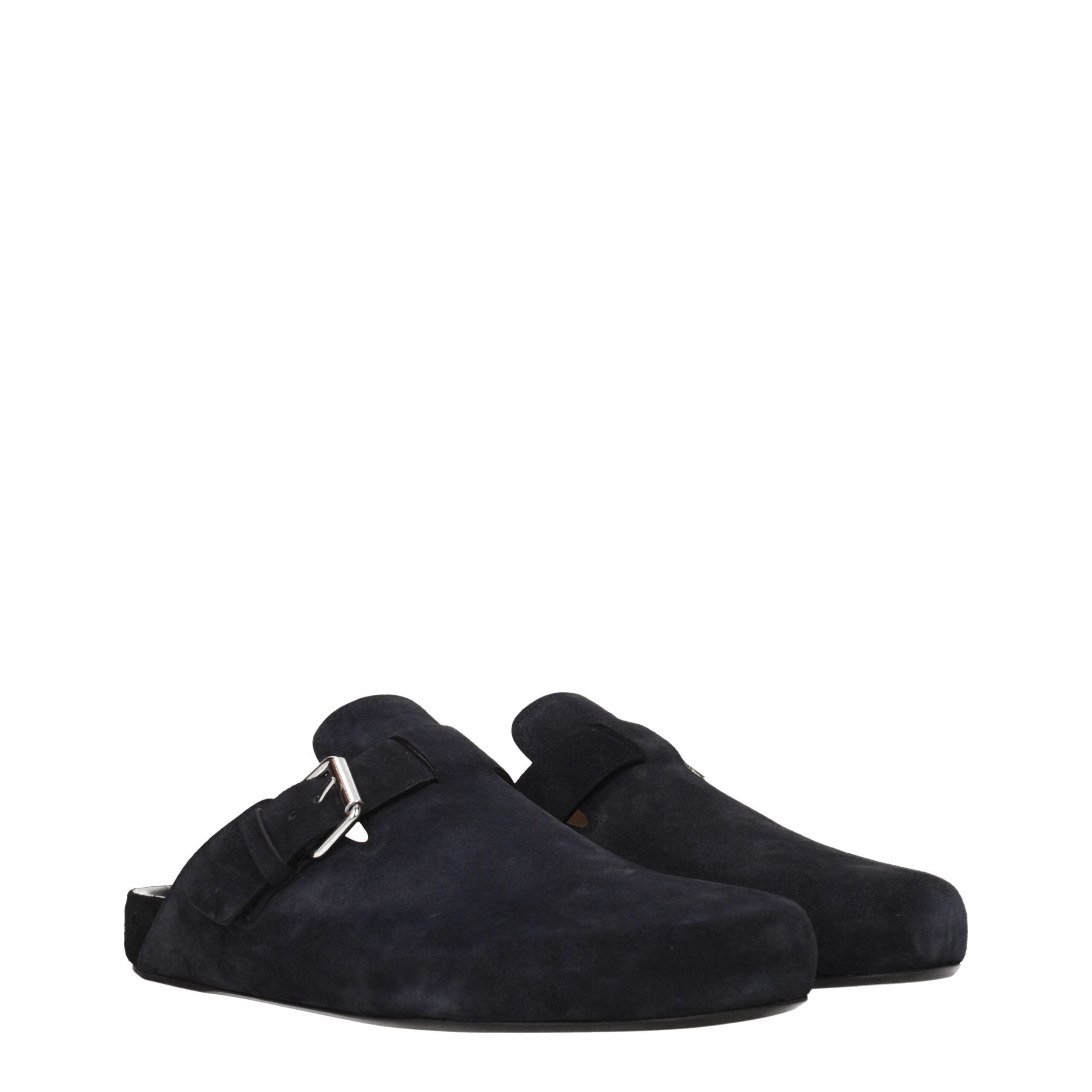 Isabel Marant Black Leather Slippers Sandals Isabel Marant
