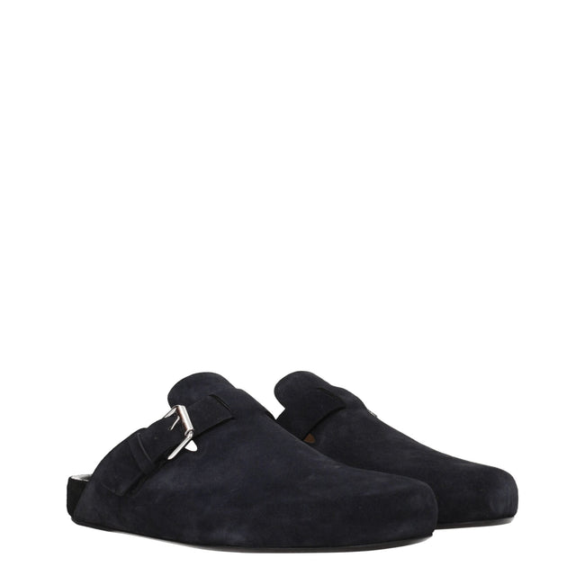 Isabel Marant Black Leather Slippers Sandals Isabel Marant