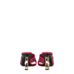 Dolce & Gabbana Pink Leather Platforms Dolce & Gabbana
